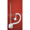 PMH HT2 elektrická vykurovacia tyč s termostatom, 200 W, lesklá biela, skrútená