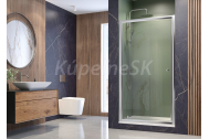Aquatek MASTER B1 Sprchové dvere do niky 85x185cm, pivotové dvere, chróm, matné sklo