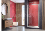 Aquatek MASTER B6 Sprchové dvere do niky 80x185cm, skladacie dvere, chróm, matné sklo