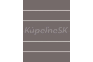 Rako CONCEPT WIFKB111 dekor ( Akcent ) tmavo šedá 25x33x0,7cm, 1.tr.