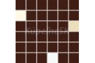 Rako CONCEPT PLUS WDM05009 mozaika 4,7x4,7  hnedá mix 30x30x0,7cm, 1.tr.