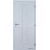 Doornite 3D Polypropylén dekor AXIS PLNÉ Biela pór interiérové dvere