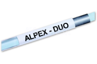 Ivar ALPEX-DUO XS viacvrstvové potrubia-16x2 PN10 T=+95 °C-5m tyče