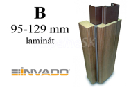 INVADO obklad kovovej zárubne, laminát, pre hrúbku steny B 95-129 mm