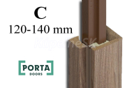 PORTA Doors Porta RENOVA obklad kovovej zárubne, fól Portadecor, hrúbka steny C 120-140mm