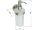 Sapho X-STEEL dávkovač tekutého mydla 250ml, brúsená nerez