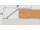 Effect, Schodová lišta s uhlom dilatácie Strieborná A47, v.16 x š.41mm, 0,9m samolepiaca