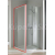Huppe Classics ST ATYP Pivotové sprchové dvere, v. 190 cm, strieb. lesklá, sklo číre, AP