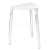Gedy YANNIS kúpeľňová stolička, 37x43,5x32,3 cm, biela