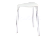 Gedy YANNIS kúpeľňová stolička, 37x43,5x32,3 cm, biela