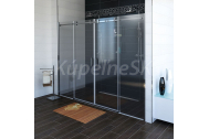 Gelco DRAGON sprchové posuvné dvere 1700mm, číre sklo