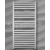 Kúpeľňový radiátor, rebríkový, rovný, s profilmi, 600-776mm (š-v), výkon 552 W, biely
