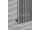 Kúpeľňový radiátor rebríkový, š. 370 v. 1800 mm, výkon 763 W, nerez LESK