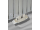 Kúpeľňový radiátor rebríkový, š. 390 v. 1800 mm, výkon 579 W, nerez LESK