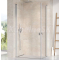 Ravak CHROME CRV1-80 sprchové dvere pre rohový s. kút, krídlové, Satin,Transparent+vešiak