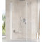 Ravak CHROME CRV1-100 sprchové dvere pre rohový s. kút, krídlové, Biela,Transp +vešiak