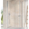 Ravak CHROME CRV1-100 sprchové dvere pre rohový s.kút, krídlové, Satin,Transp +vešiak