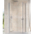 Ravak CHROME CRV1-100 sprchové dvere pre rohový s.kút, krídlové, Bright alu,Transp +vešiak