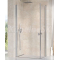 Ravak CHROME CRV1-100 sprchové dvere pre rohový s.kút, krídlové, Bright alu,Transp +vešiak