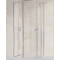 Ravak CHROME CRV2-80 sprchové dvere pre rohový s. kút, krídlové, Bright alu,Transp +vešiak