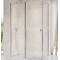 Ravak CHROME CRV2-90 sprchové dvere pre rohový s. kút, krídlové, Satin,Transp +vešiak