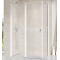Ravak CHROME CRV2-90 sprchové dvere pre rohový s. kút, krídlové, Biela,Transparent+vešiak