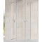 Ravak CHROME CRV2-100 sprchové dvere pre rohový s.kút, krídlové, Satin,Transp +vešiak