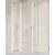 Ravak CHROME CRV2-100 sprchové dvere pre rohový s. kút, krídlové, Biela,Transp +vešiak