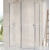 Ravak CHROME CRV2-120 sprchové dvere pre rohový s.kút, krídlové, Bright alu,Transp +vešiak
