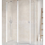 Ravak CHROME CRV2-120 sprchové dvere pre rohový s.kút, krídlové, Biela,Transp +vešiak