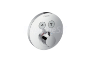 Hansgrohe Shower Select S,podomietkový termostat-ovládanie 2 spotrebiče, chróm