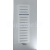 ZEHNDER Metropolitan dizajnový kúpeľňový radiátor, 805 x 400 mm, biely, výkon 228W