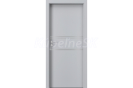 PORTA Doors SET Rámové dvere LINE, vzor C.1, farba Sivá euroinvest +zárubeň+kľučka