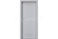 PORTA Doors SET Rámové dvere LINE, vzor D.1, farba Sivá euroinvest +zárubeň+kľučka