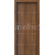 PORTA Doors SET Rámové dvere LINE, vzor E.1, farba Orech Modena 1, so zárubňou a kľučkou
