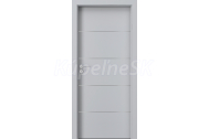PORTA Doors SET Rámové dvere LINE, vzor E.1, farba Sivá euroinvest +zárubeň+kľučka