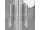 Aquatek DYNAMIC A4 Rohový sprchový kút 80x80x195cm, posuvné dvere, chróm, sklo číre