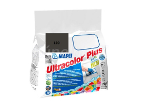 Mapei ULTRACOLOR PLUS 120 vodoodpudivá-protiplesňová škárovacia malta, čierna 2kg
