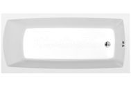 Polysan LILY obdĺžniková vaňa 150x70x39cm, biela