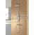 Sanjet ARECO FLAT sprchový stĺp s termostatickou batériou