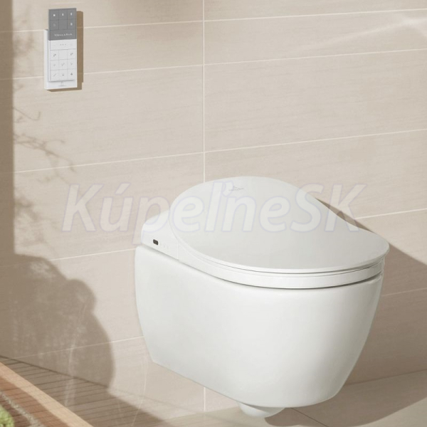 Villeroy&Boch VICLEAN elektronické bidetové WC sedátko, biele, s