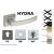 Kľučka HYDRA s Rozetou + štvorcový štít na WC zámok, výber z 3 farieb
