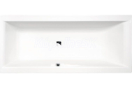 Polysan CLEO obdĺžniková vaňa 180x80x48cm, 200 l, biela
