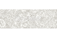 Cersanit WHITE INSERTO FLOWER 25X75, obklad-dekor OD334-012,1.tr.
