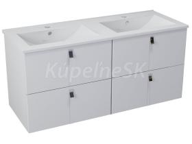 Sapho MITRA umývadlová skrinka 119,6x55x45,2 cm, biela