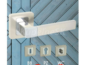 Domino Eris-QR kľučka pre interiér dvere, M6/M9, medziizbový BB zámok