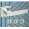 Domino Eris-QR kľučka pre interiér dvere, M6/M9, WC zámok