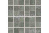 Rako RUSH mozaika set 30x30 cm 5x5cm, tmavá šedá, WDM06522, 1.tr.