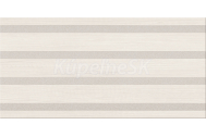 Cersanit KERSEN Cream Inserto Stripes 29,7X60x0,9 cm obklad-dekor, WD704-005,1.tr.