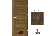 PORTA Doors SET Rámové dvere VERTE B0, laminofólia 3D Dub južný +zárubeň+kľučka